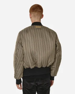 Undercover Coats And Jackets^fragment design x Alpha Industries Nylon MA-1 Jacket Khaki