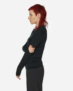 Arc'teryx Veilance T-Shirts^Frame Crew Neck Longsleeve Top Black