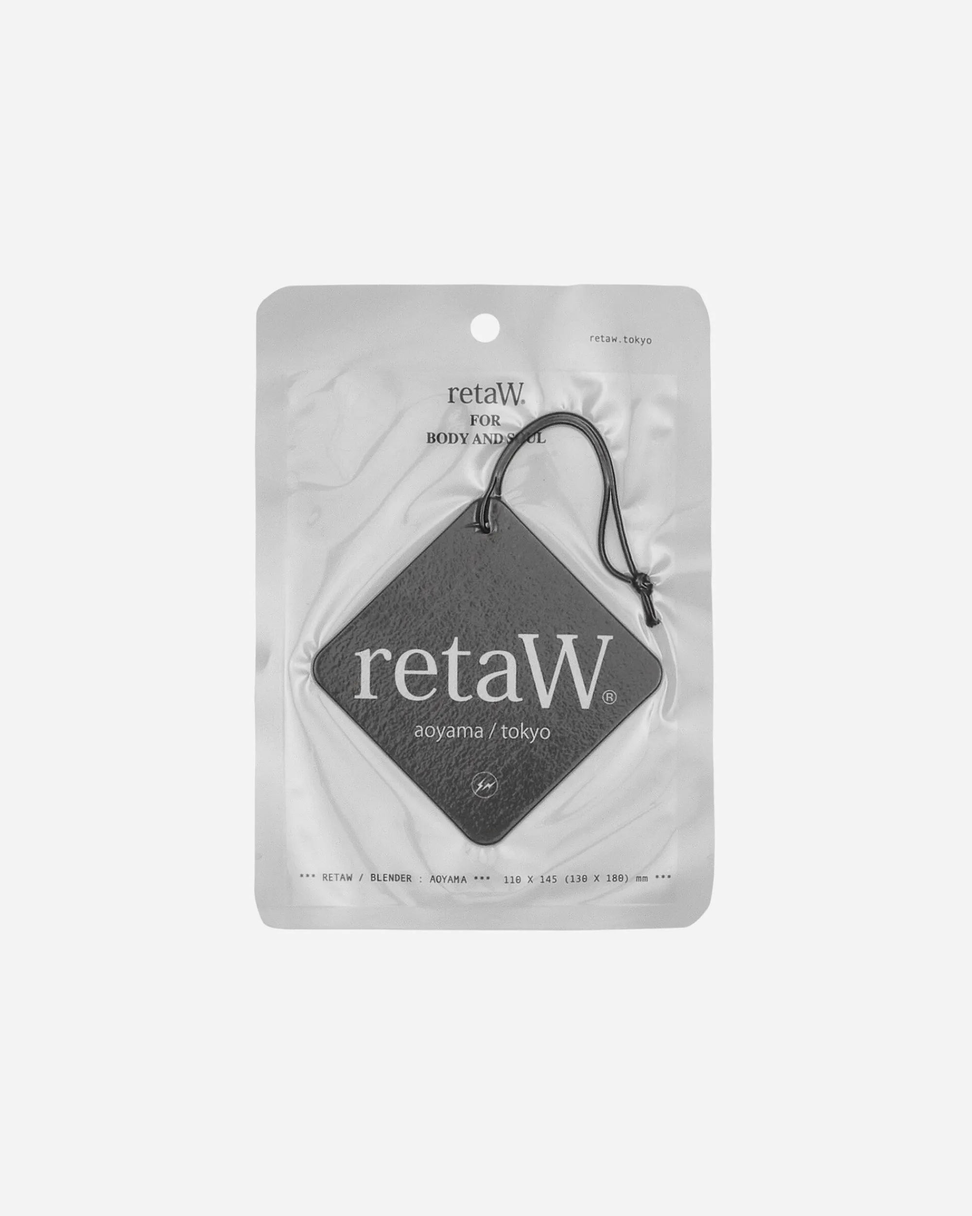 retaW Home^FRGMT* Car Tag Black