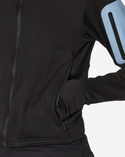 District Vision Coats And Jackets^Full-Zip Grid Fleece Jacket Black