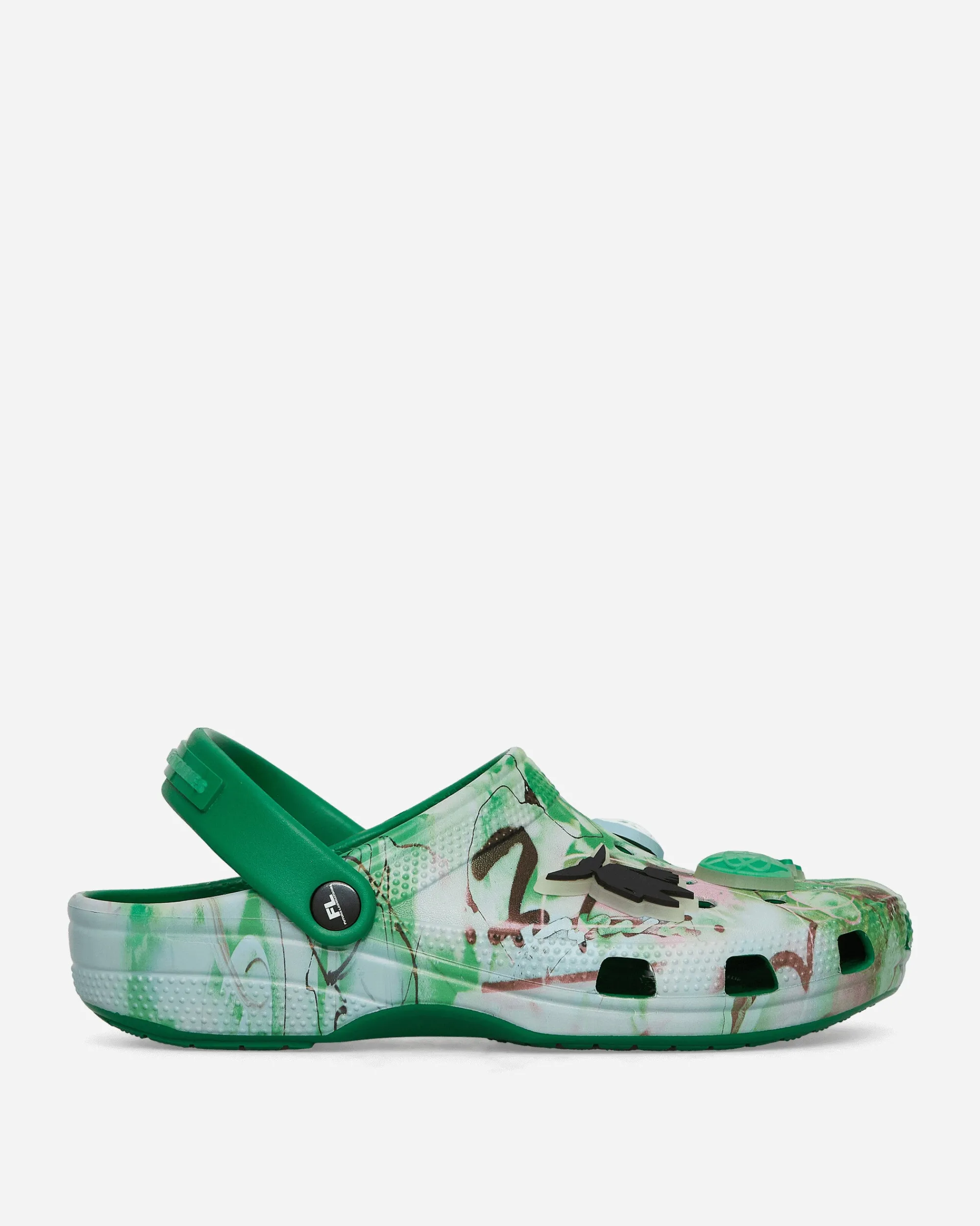 Crocs Sandals And Slides^Futura Laboratories Classic Clogs Green Ivy
