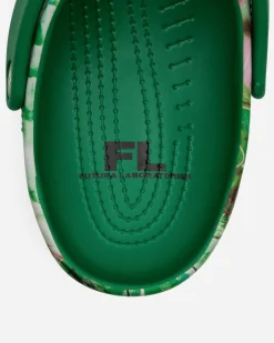 Crocs Sandals And Slides^Futura Laboratories Classic Clogs Green Ivy