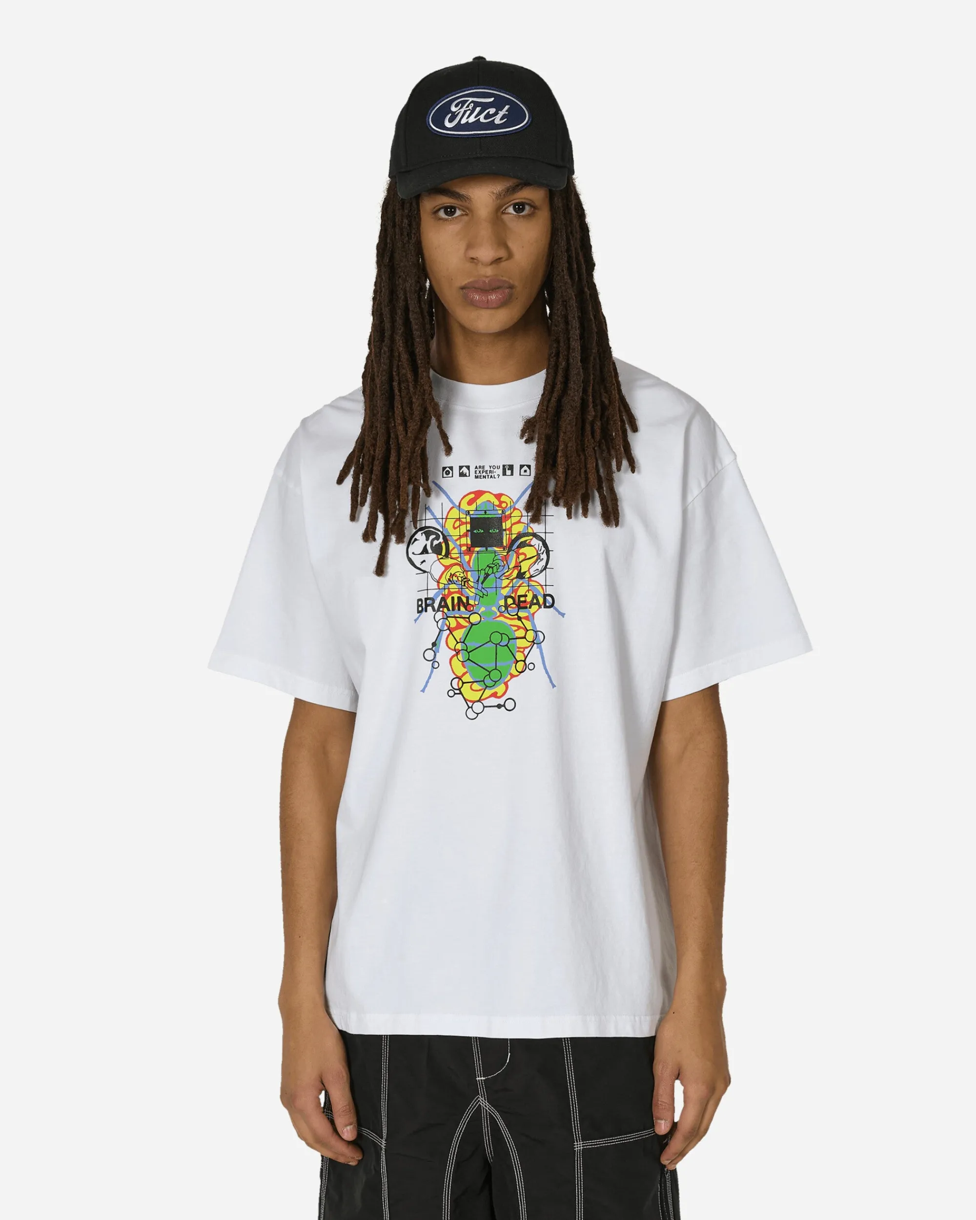 Brain Dead T-Shirts^Future Sounds T-Shirt White