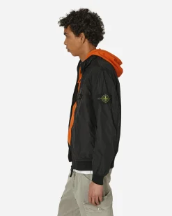 Stone Island Coats And Jackets^Garment Dyed Crinkle Reps R-NY Jacket Black