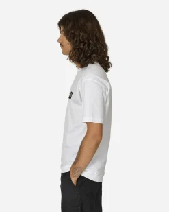 Stone Island T-Shirts^Garment Dyed Logo T-Shirt White