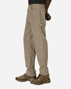 Dickies Pants^Garyville Hickory Stripe Carpenter Pants Mushroom