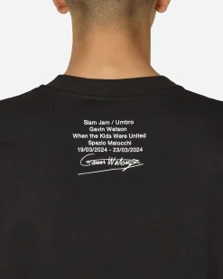 Umbro T-Shirts^Gavin Watson Exhibition Skin T-Shirt Black