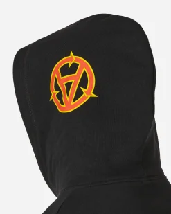 Slam Jam Sweatshirts^Gaznevada Graphic Hooded Sweatshirt Black