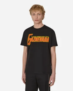 Slam Jam T-Shirts^Gaznevada Graphic T-Shirt Black