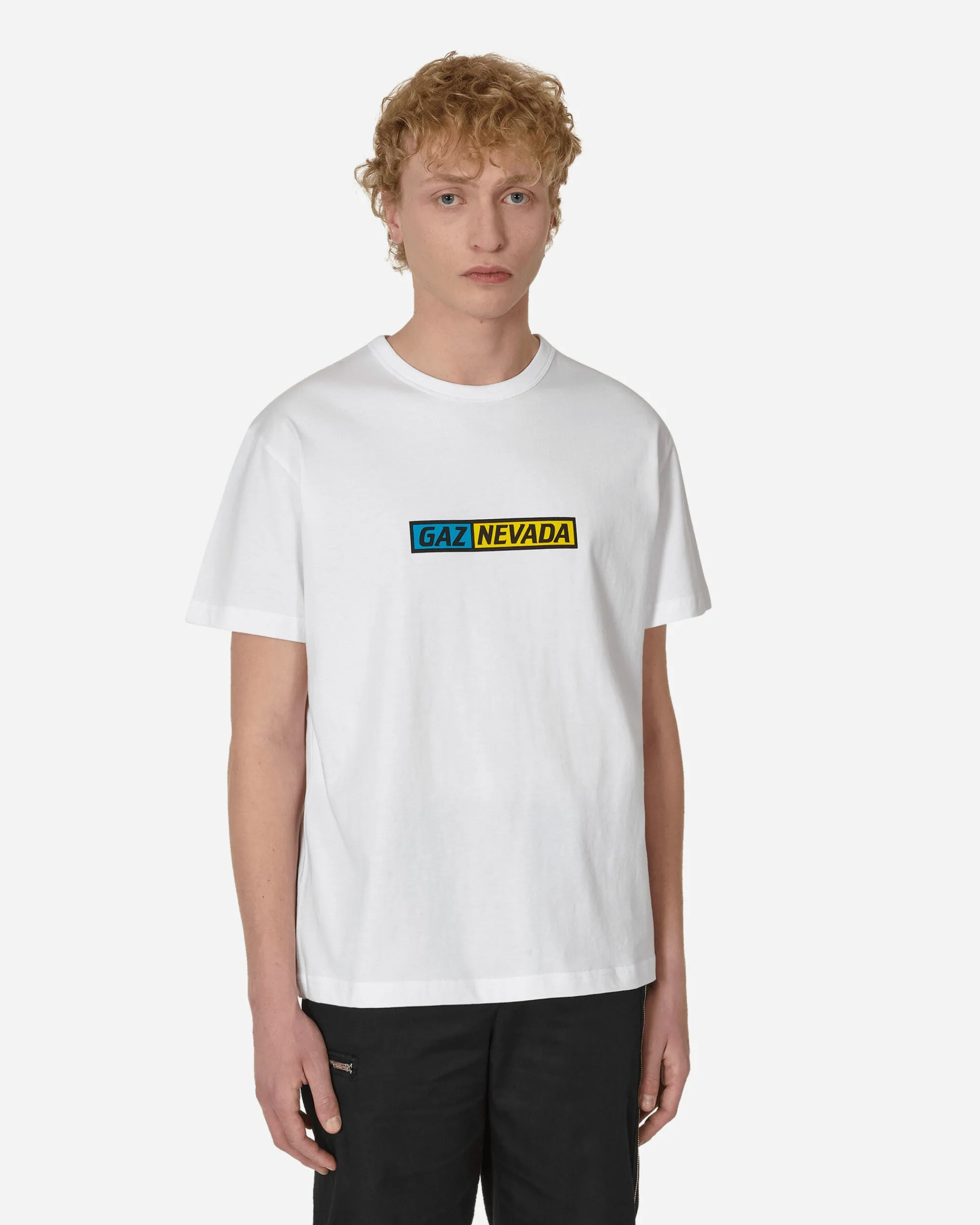 Slam Jam T-Shirts^Gaznevada Graphic T-Shirt White