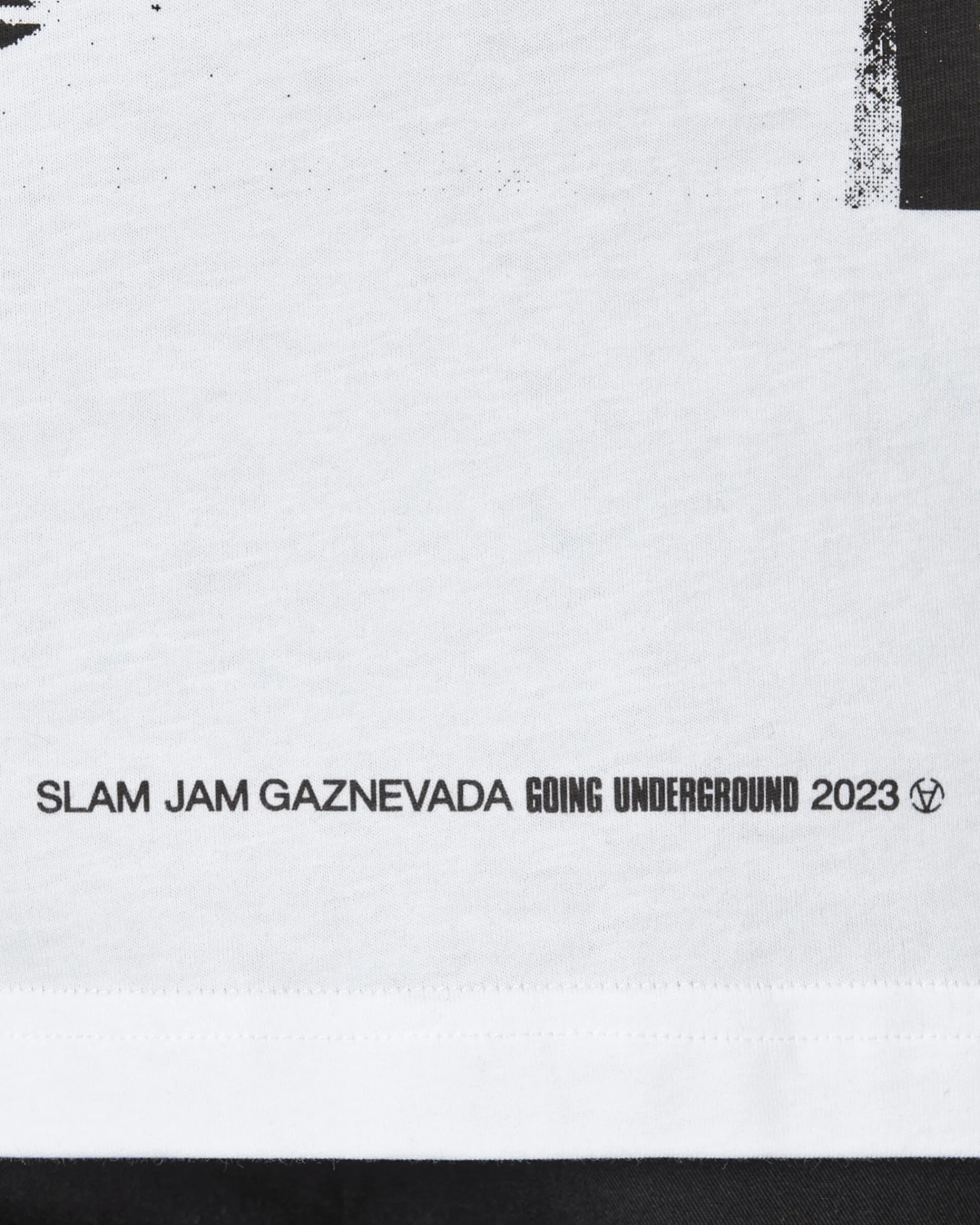 Slam Jam T-Shirts^Gaznevada Graphic T-Shirt White