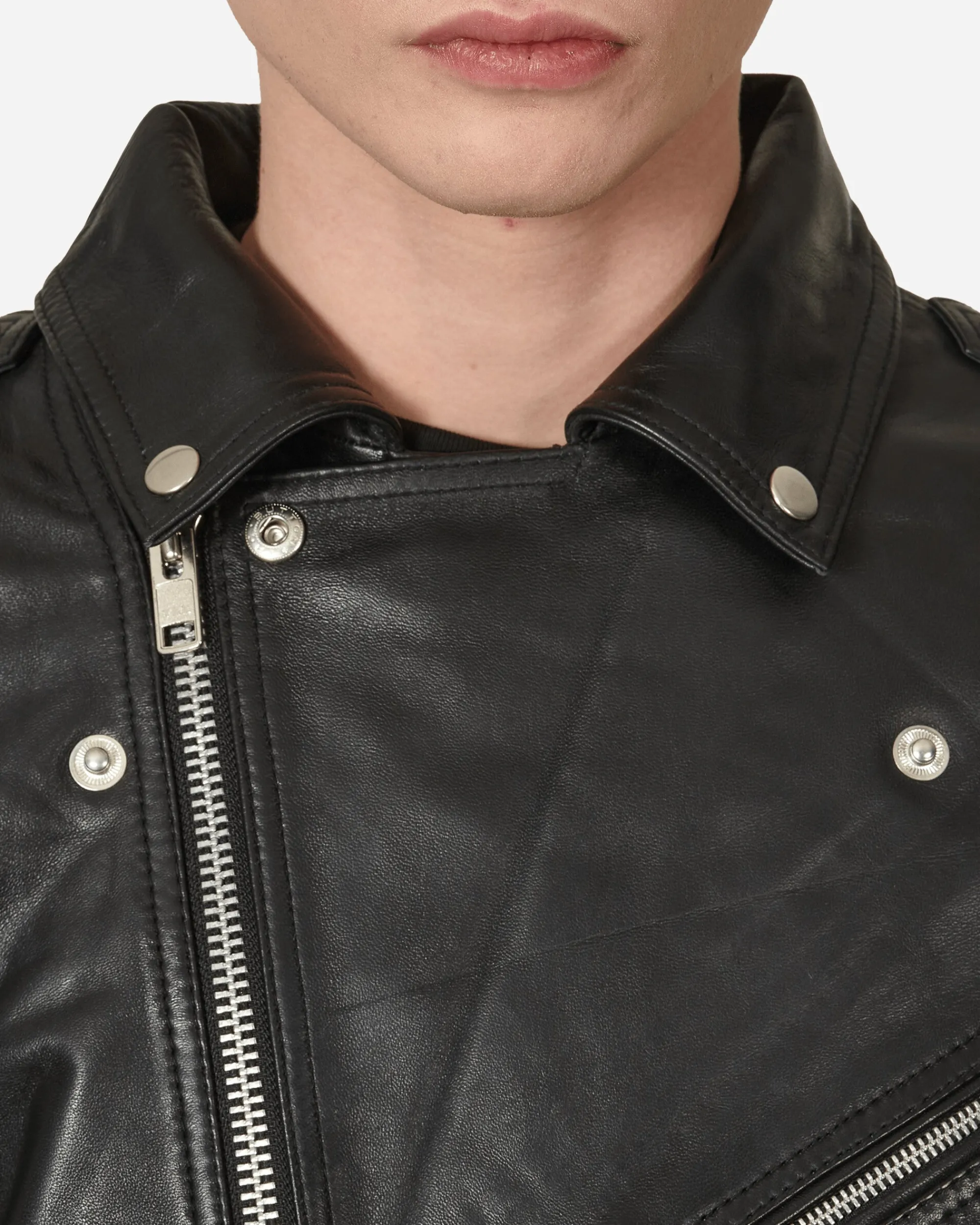 Slam Jam Coats And Jackets^Gaznevada Leather Jacket Black