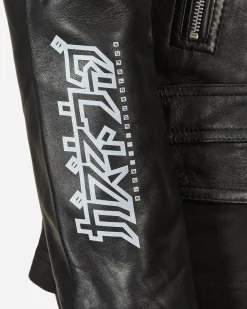 Slam Jam Coats And Jackets^Gaznevada Leather Jacket Black