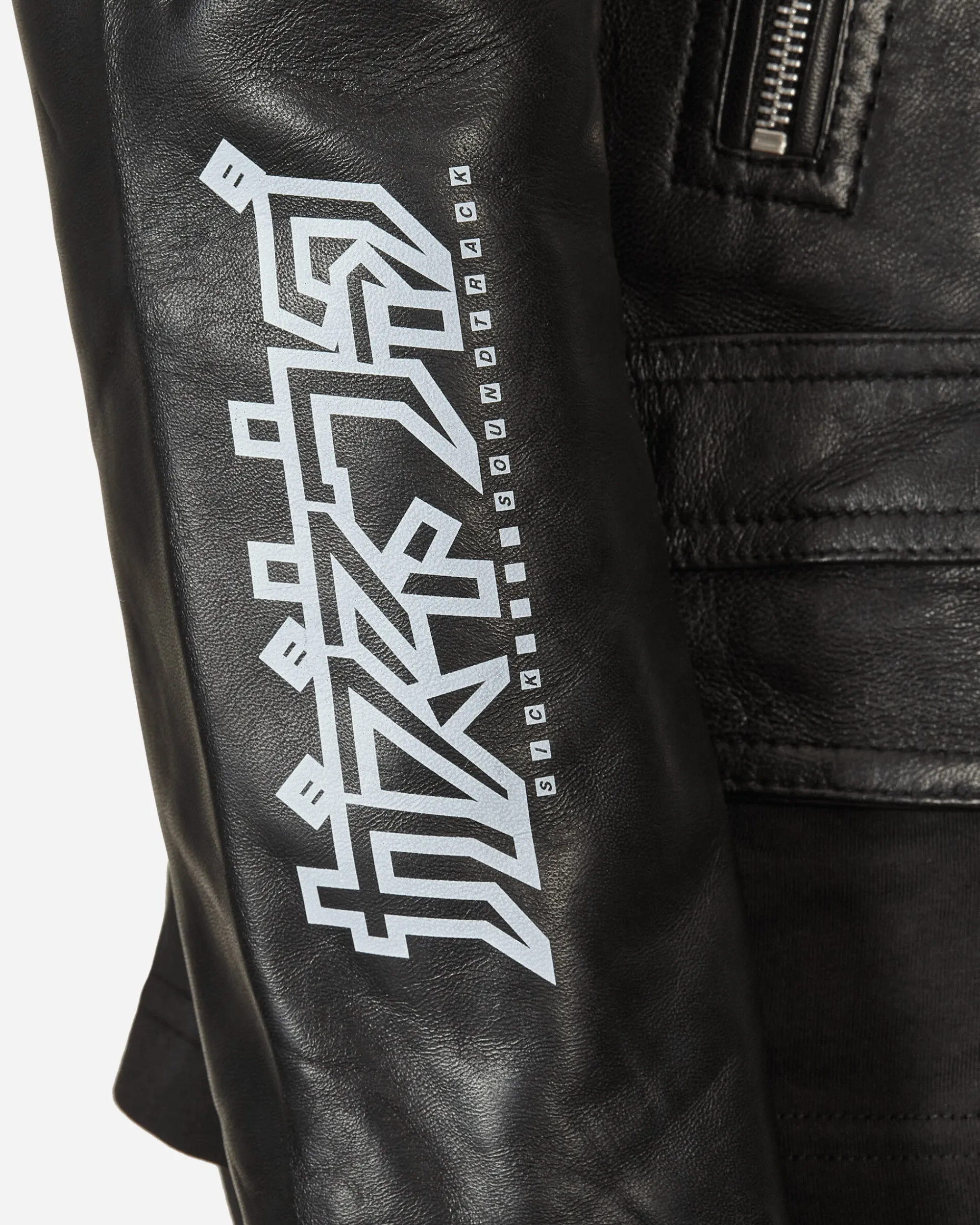Slam Jam Coats And Jackets^Gaznevada Leather Jacket Black