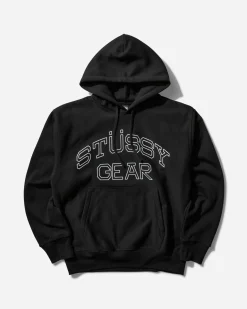 Stüssy Sweatshirts^Gear Hoodie Black