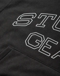 Stüssy Sweatshirts^Gear Hoodie Black