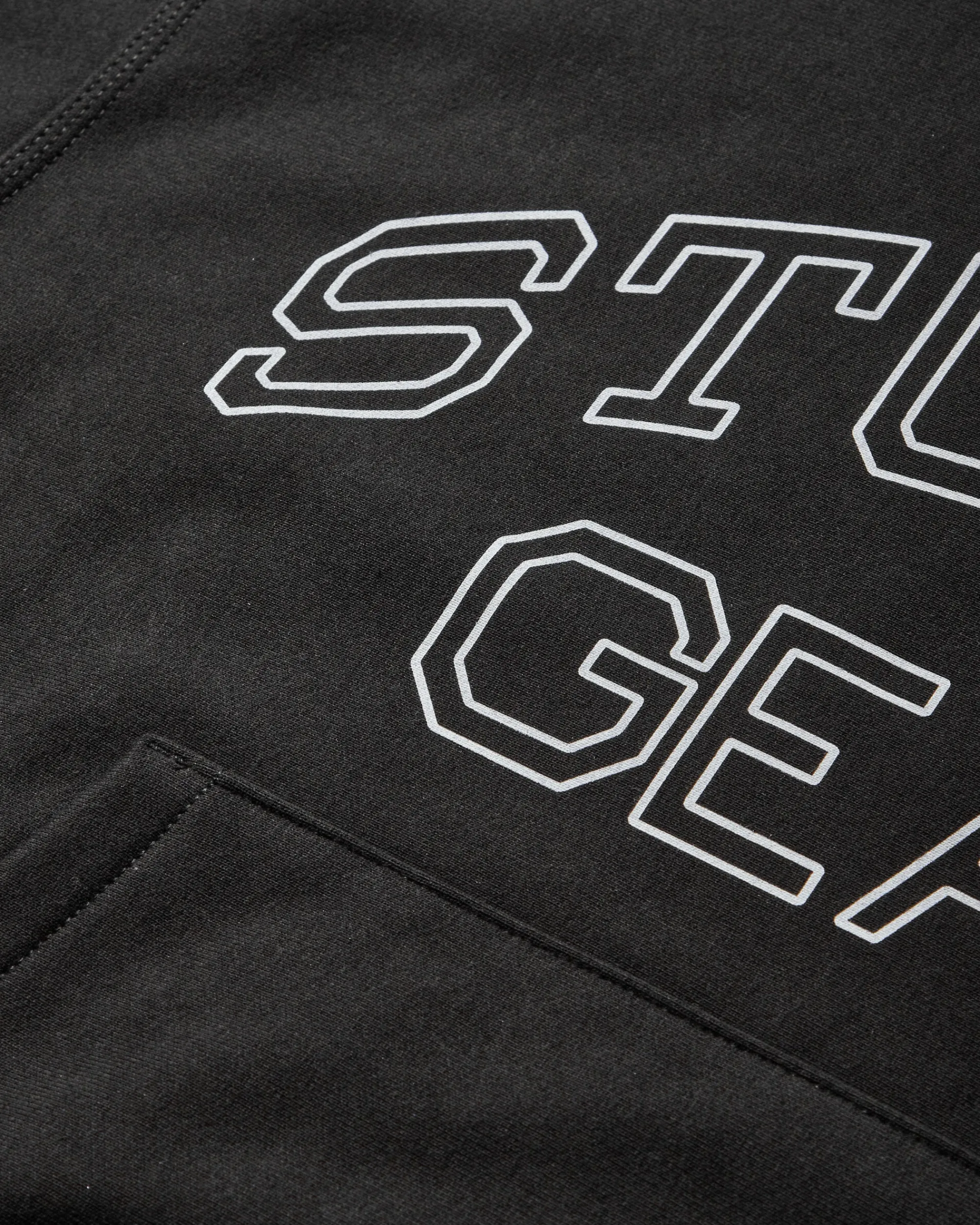 Stüssy Sweatshirts^Gear Hoodie Black
