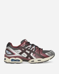 Asics Sneakers·Low|Sneakers^GEL-Nimbus 9 Sneakers Truffle Grey / Dark Cherry