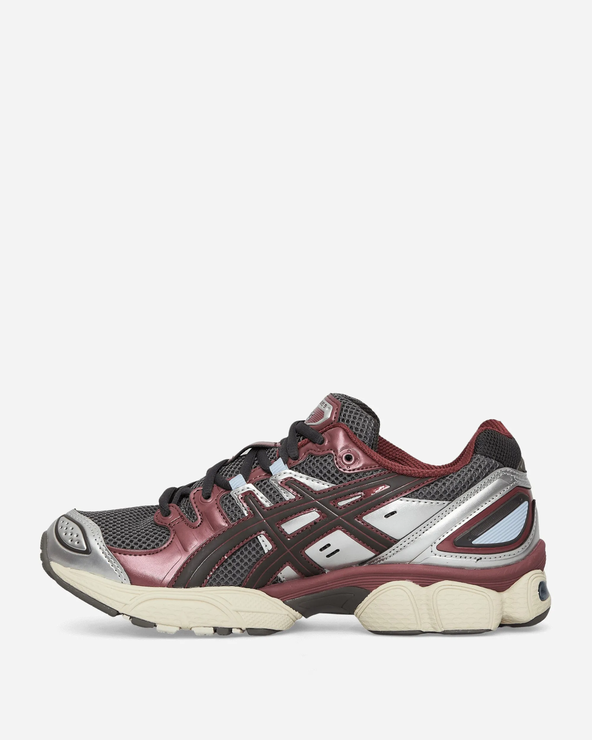 Asics Sneakers·Low|Sneakers^GEL-Nimbus 9 Sneakers Truffle Grey / Dark Cherry