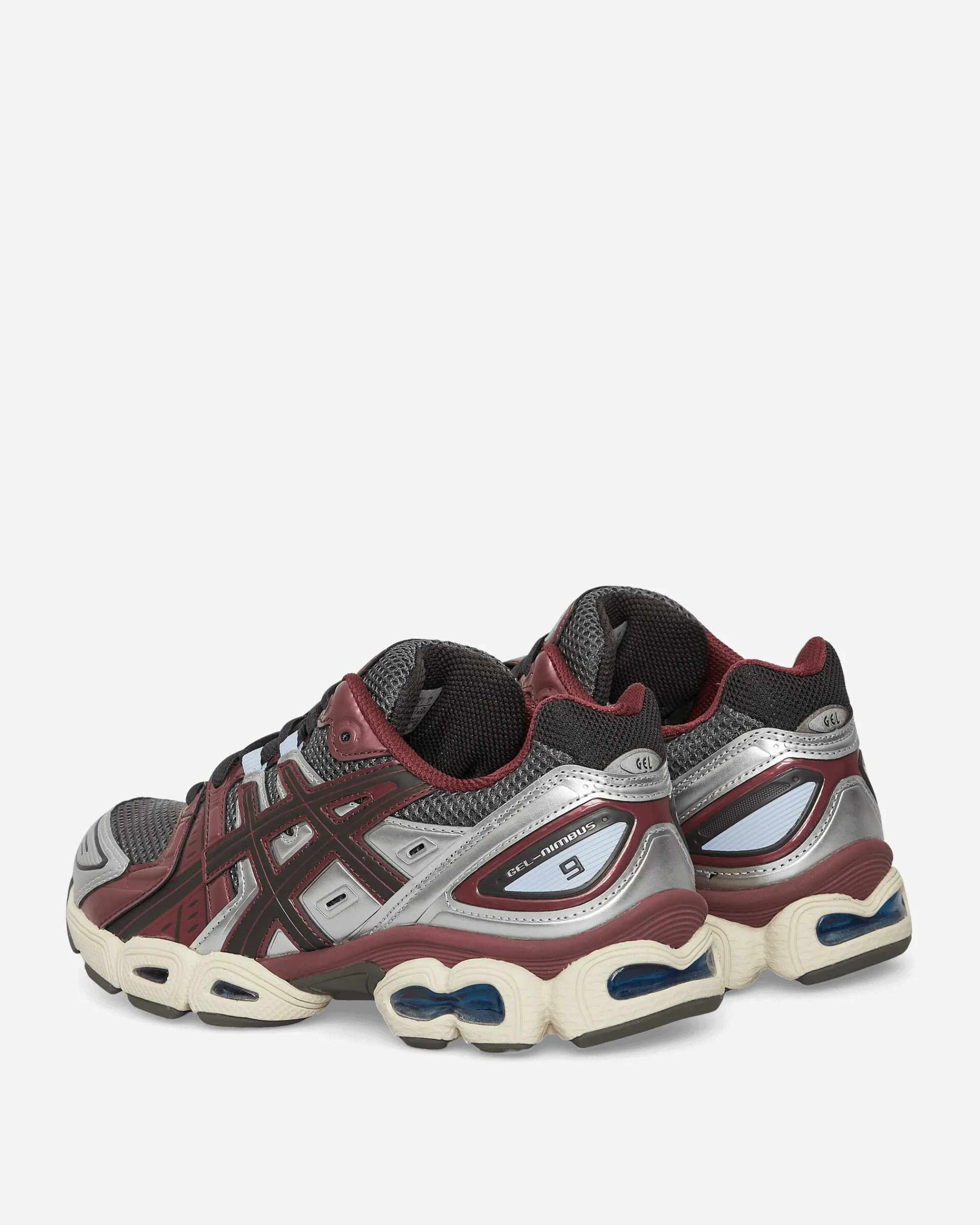 Asics Sneakers·Low|Sneakers^GEL-Nimbus 9 Sneakers Truffle Grey / Dark Cherry