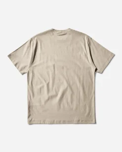 Stone Island T-Shirts^Ghost Mercerized Cotton Jersey T-Shirt Beige
