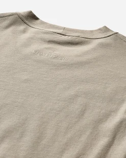 Stone Island T-Shirts^Ghost Mercerized Cotton Jersey T-Shirt Beige
