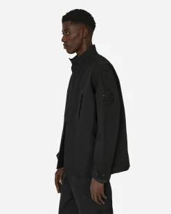 Stone Island Coats And Jackets^Ghost Piece Gabardine Doppio Jacket Black