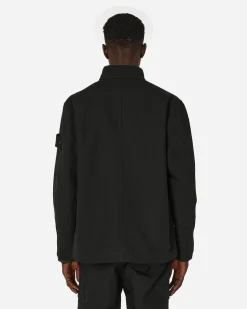 Stone Island Coats And Jackets^Ghost Piece Gabardine Doppio Jacket Black
