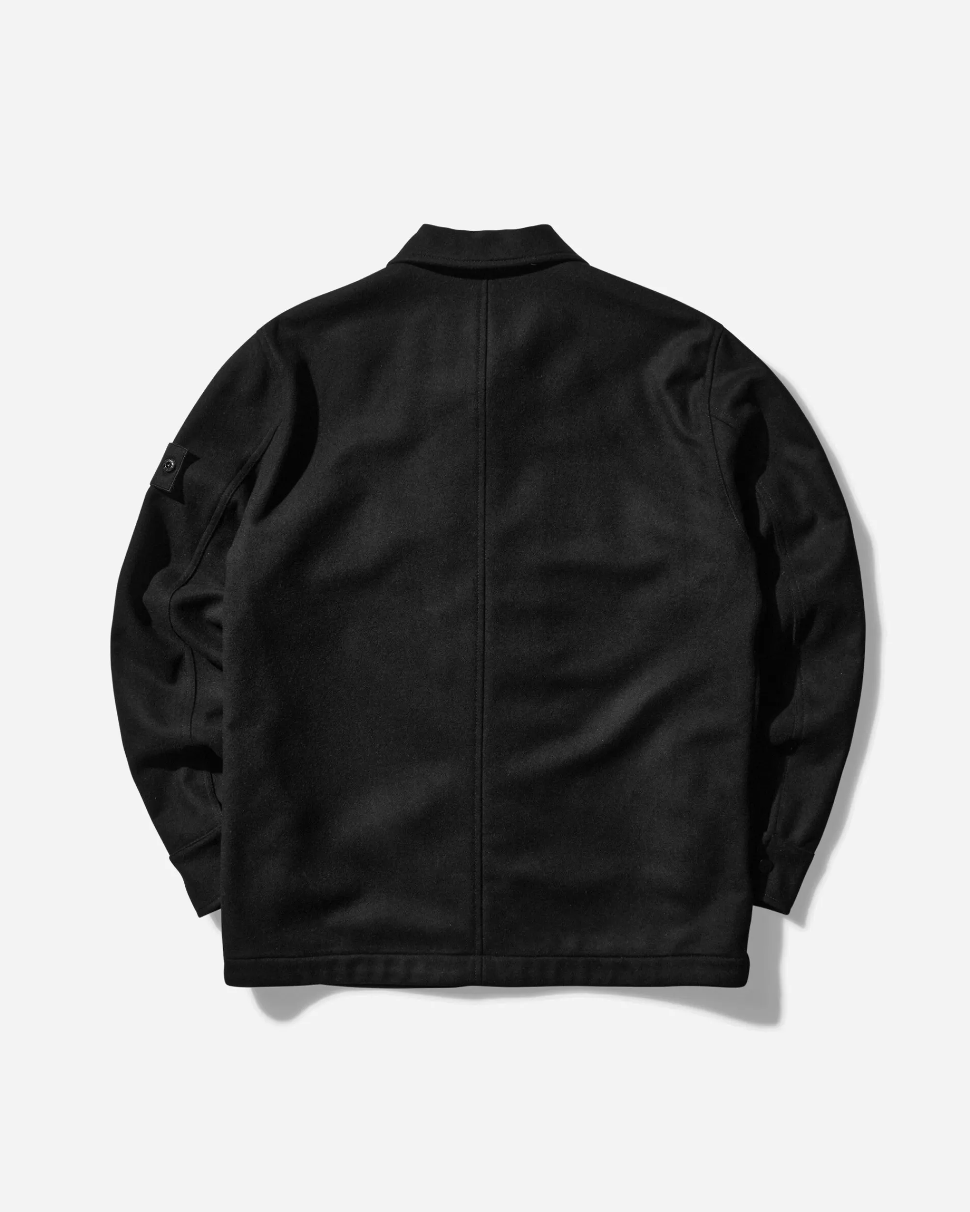 Stone Island Shirts^Ghost Weatherproof Cotton Canvas Overshirt Black