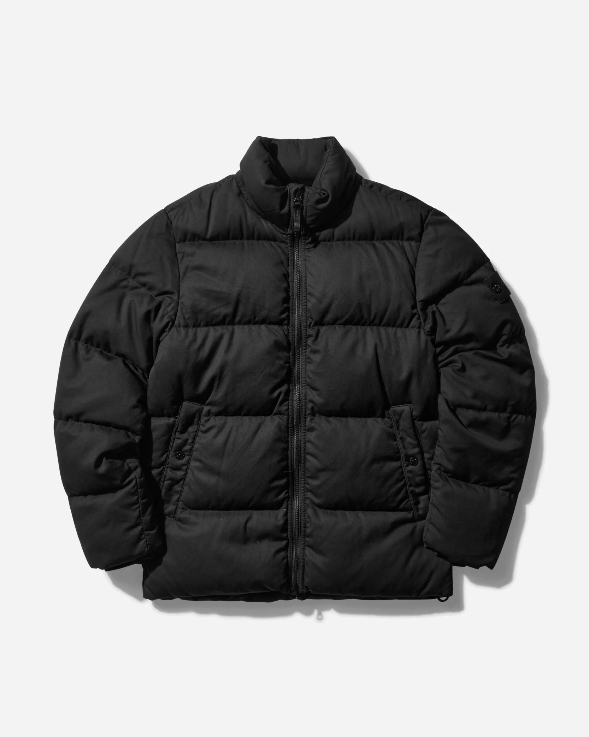 Stone Island Coats And Jackets^Ghost Wool Twill Down Jacket Black