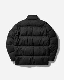 Stone Island Coats And Jackets^Ghost Wool Twill Down Jacket Black