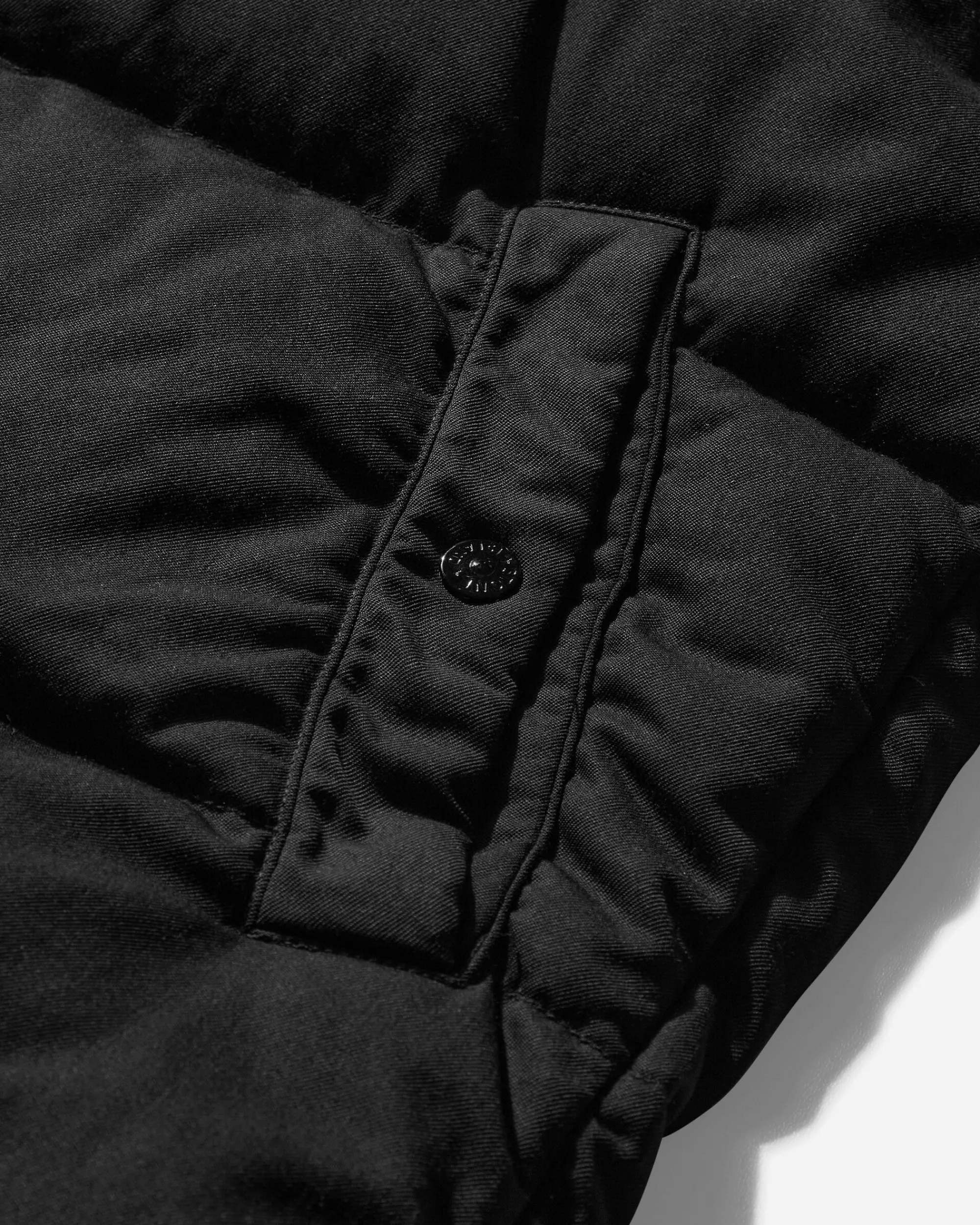 Stone Island Coats And Jackets^Ghost Wool Twill Down Jacket Black