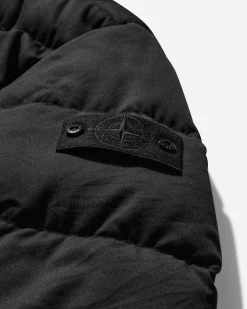 Stone Island Coats And Jackets^Ghost Wool Twill Down Jacket Black