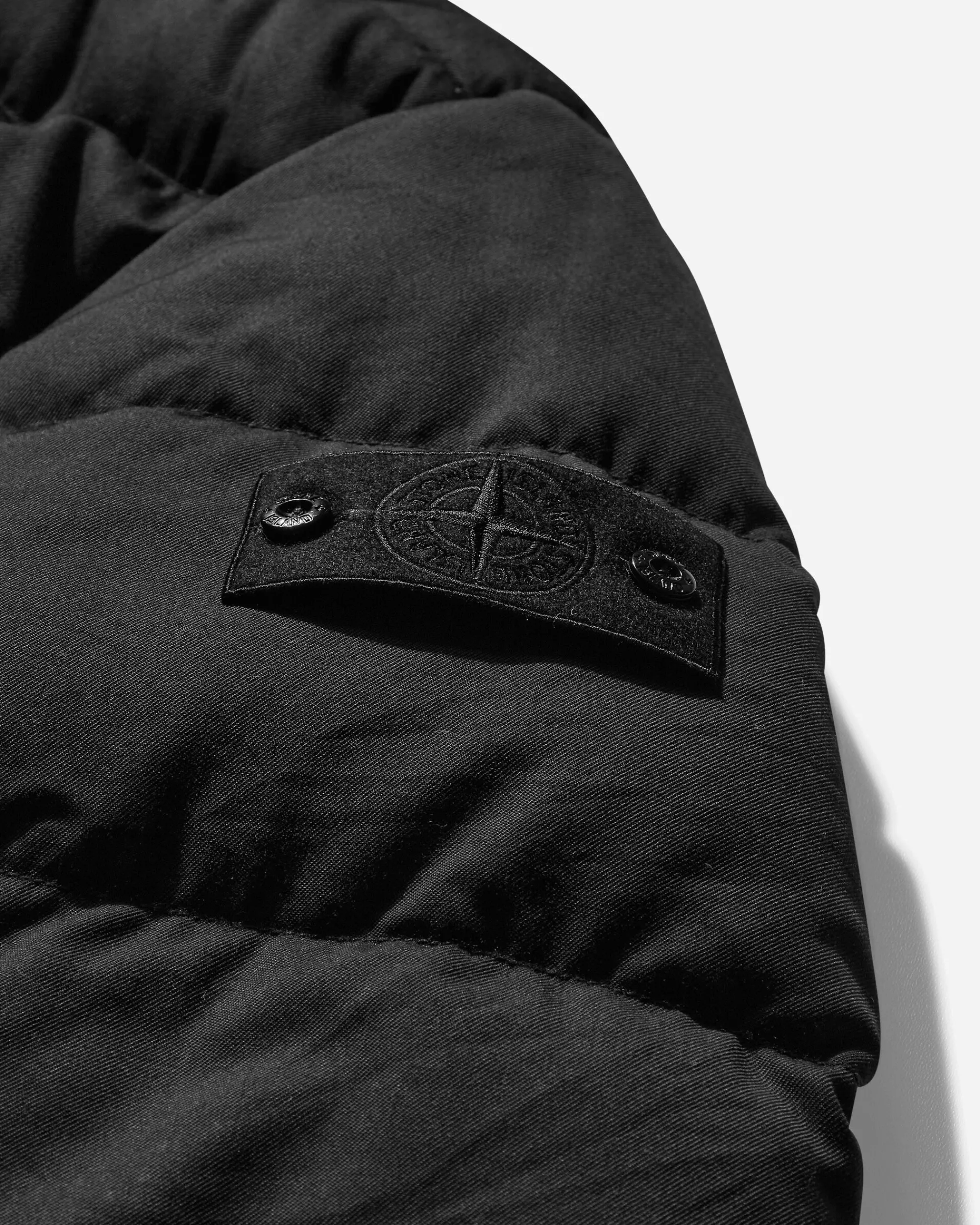 Stone Island Coats And Jackets^Ghost Wool Twill Down Jacket Black