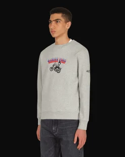 A.P.C. Sweatshirts^Gimme 5 Mika Crewneck Sweatshirt Grey