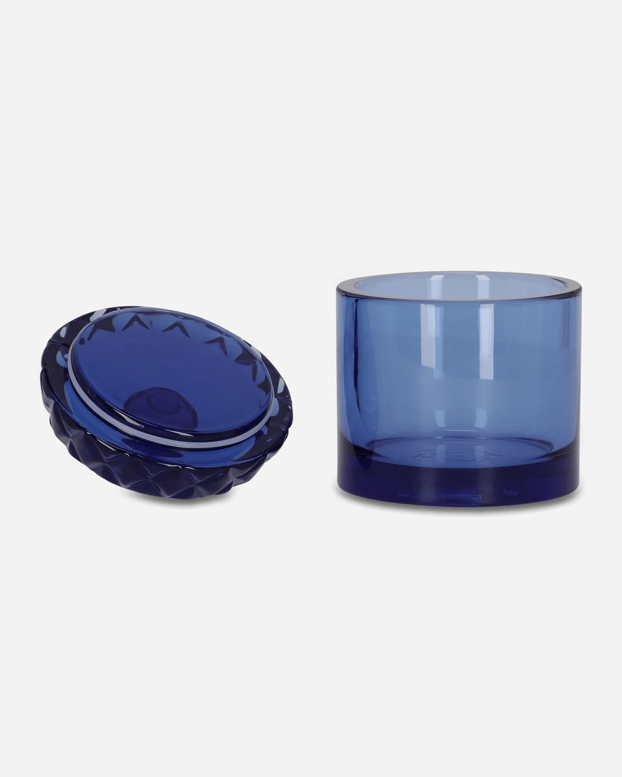 Houseplant High Times^Glass Stash Jar Blue
