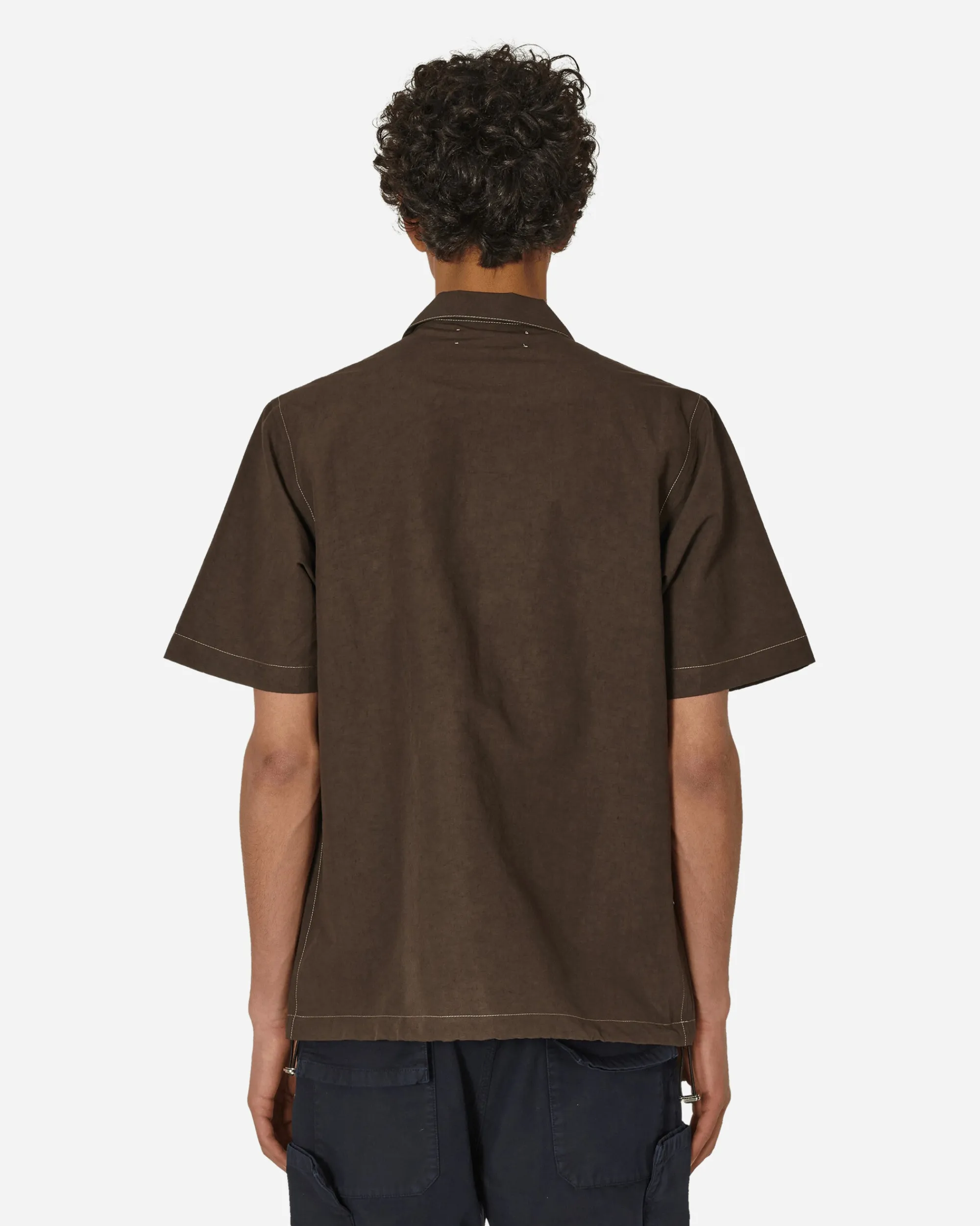 RANRA Shirts^Glems Shortsleeve Shirt Chocolate Brown