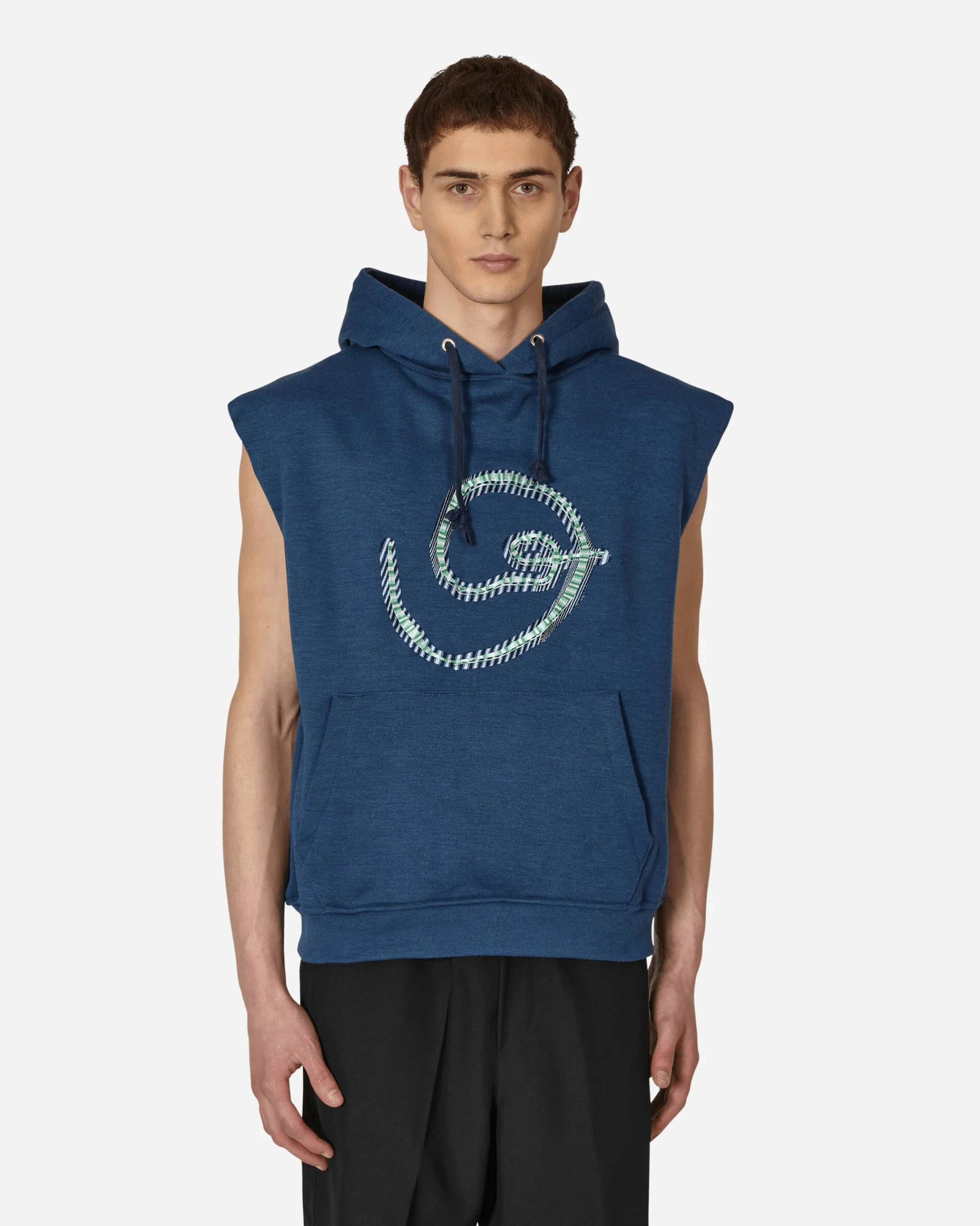 Lueder Sweatshirts^Goblin Sleeveless Hooded Sweatshirt Blue