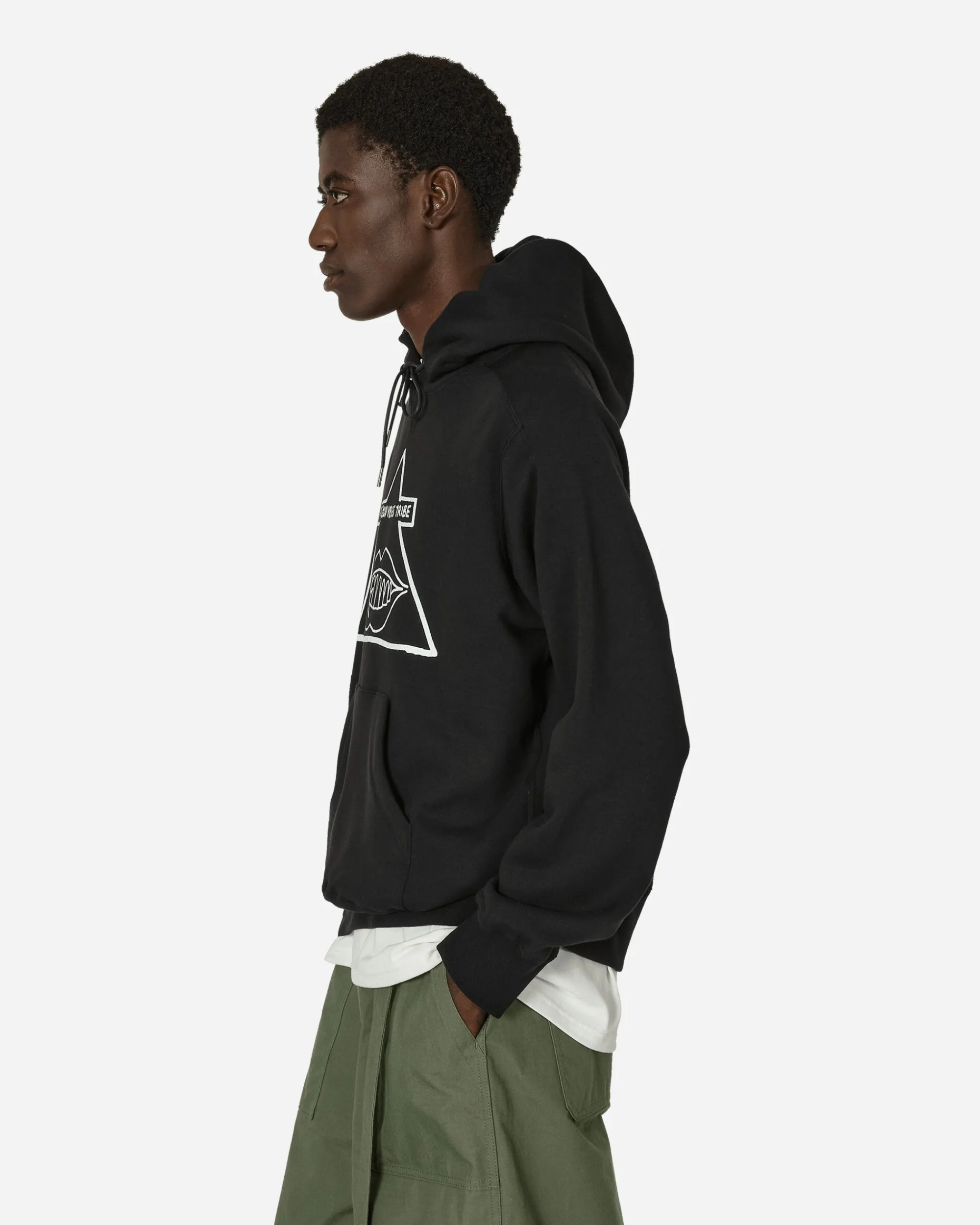 sacai Sweatshirts^Gonz The Good Vibes Tribe Hoodie Black