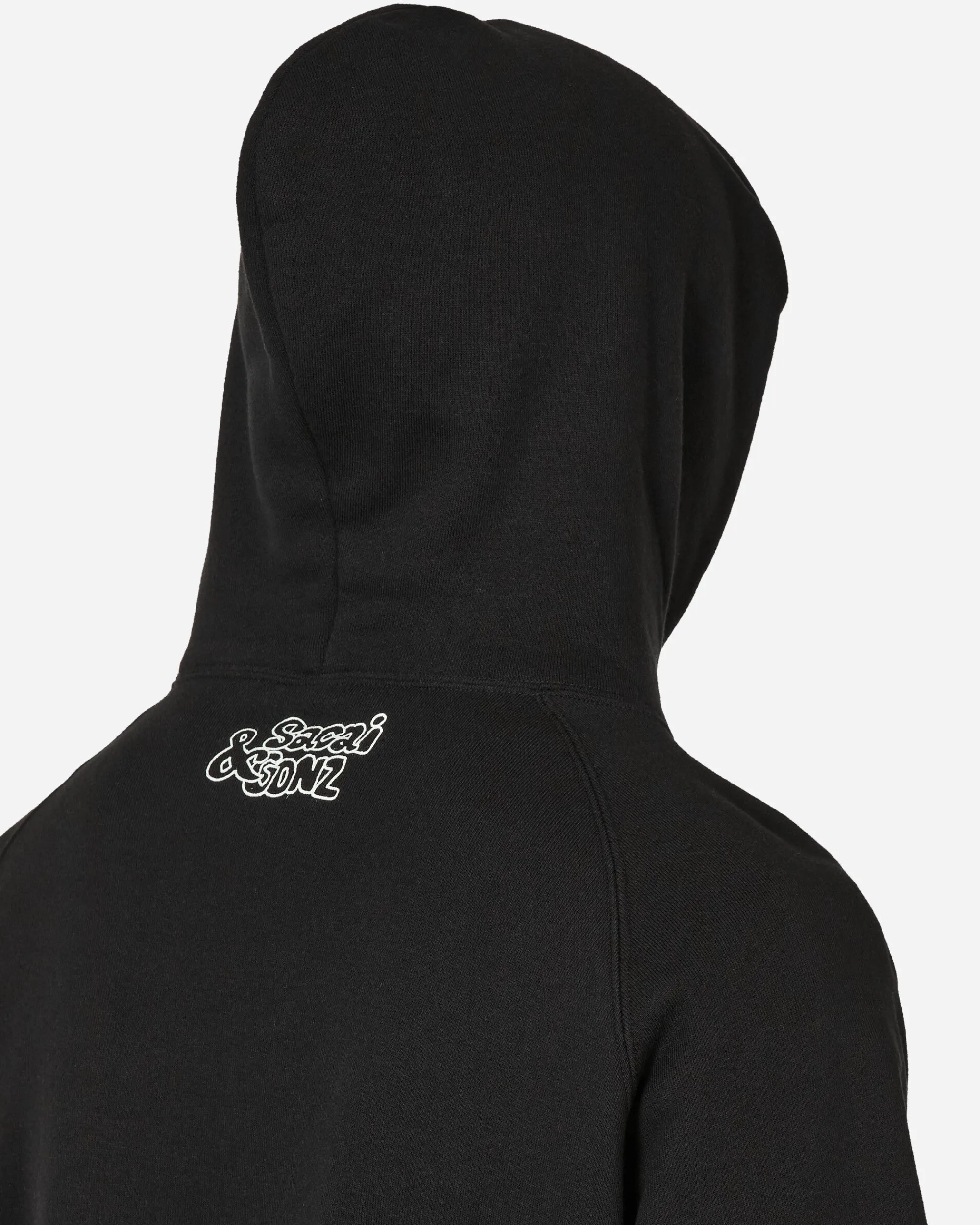 sacai Sweatshirts^Gonz The Good Vibes Tribe Hoodie Black