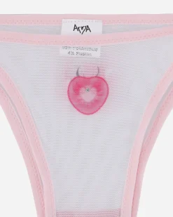 Panties x Anna Underwear^Good / Evil Strawberry Slip White