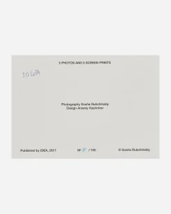 Idea Book Books^Gosha Rubchinskiy Box Of Prints Book