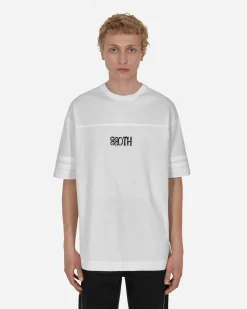 Givenchy T-Shirts^Goth Print Oversized T-Shirt White