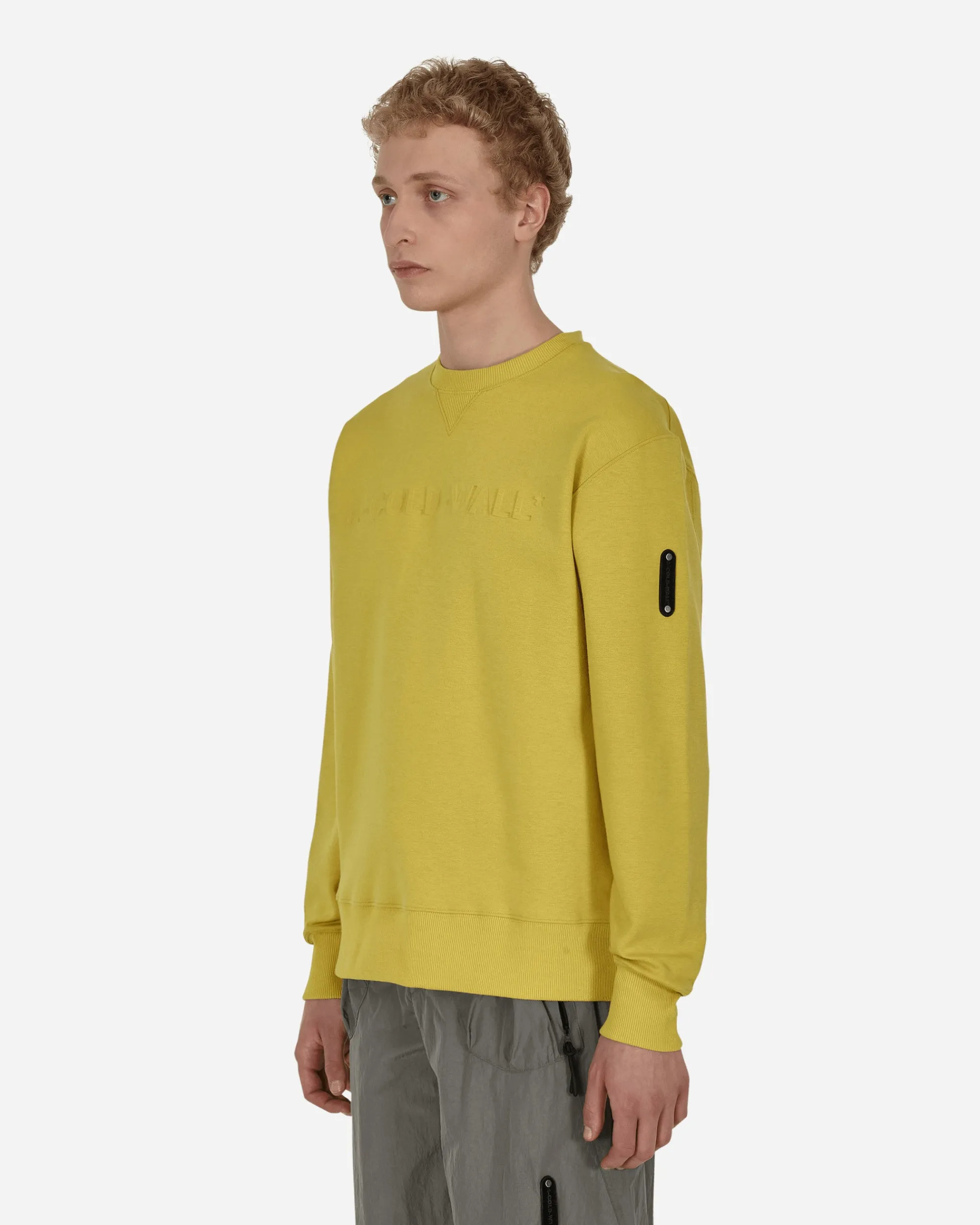 A-Cold-Wall* Sweatshirts^Gradient Crewneck Sweatshirt Yellow