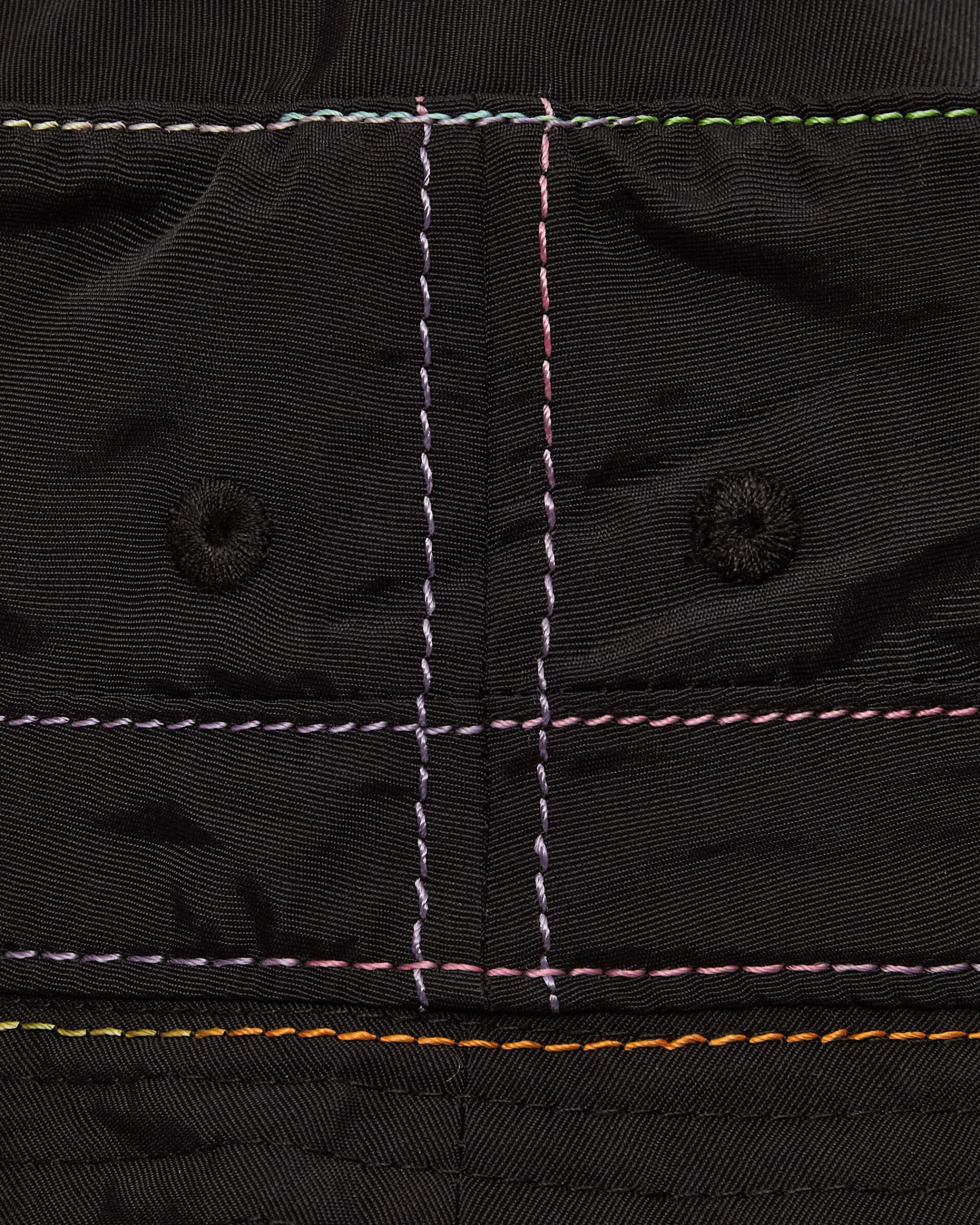 4 Worth Doing Hats|Hats^Gradient Stitch Bucket Hat Black