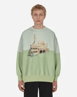 Undercover Sweatshirts^Graphic Crewneck Sweatshirt Green