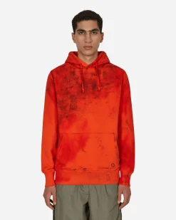 1017 ALYX 9SM Sweatshirts^Graphic Hooded Sweatshirt Red