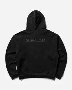 Slam Jam Sweatshirts^Graphic Hooded Sweatshirt Black