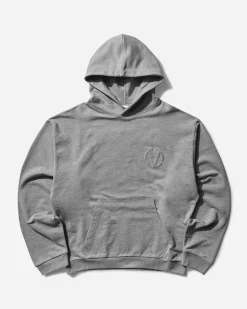 Slam Jam Sweatshirts^Graphic Hooded Sweatshirt Grey