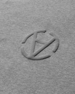 Slam Jam Sweatshirts^Graphic Hooded Sweatshirt Grey